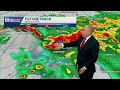 Heavy rain, severe storms in Alabama's weather forecast into Wednesday, cold front for the weekend