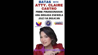 PBBM: PINANGUNAHAN ANG BRIGADA ESKWELA 2025 SA BULACAN