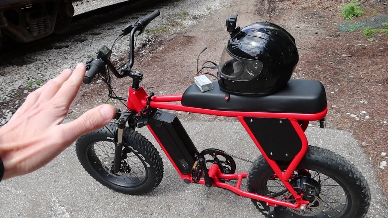 This Ebike Is Basically A Motorcycle For The City Juiced Scrambler Electric Bike Reivew Youtube