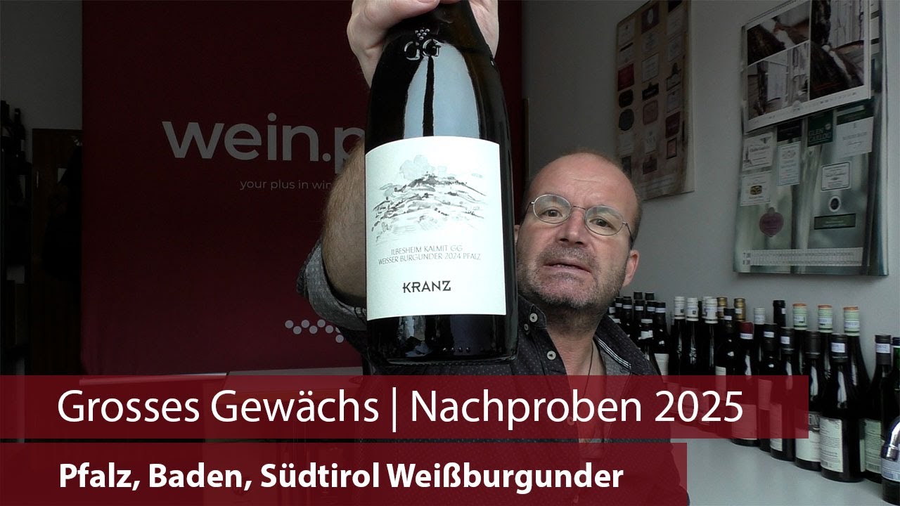 Grosses Gewächs | Nachproben 2025 | Pfalz, Baden, Südtirol Weißburgunder