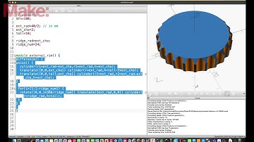 Recreating The Maker Coin in OpenSCAD