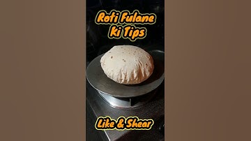 How to roll out round rotis like a pro #shorts #chapati