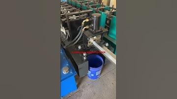 How to make hat channel / hat channel roll forming machine