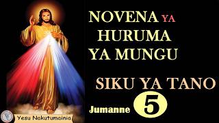 NOVENA OF GOD'S MERCY DAY FIVE, 5 //Valeriana Simon
