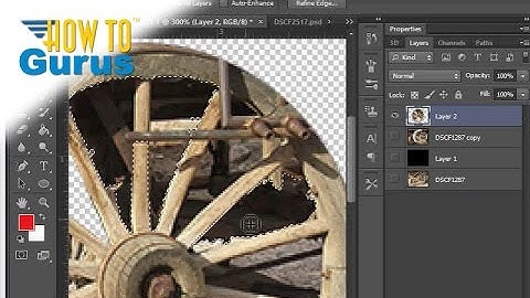 How to use the Quick Selection Tool and Magic Wand in Adobe Photoshop CS5 CS6 CC Tutorial