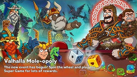 Valhalla Mole-opoly! New event in Hustle Castle /presentation/16.02.2022
