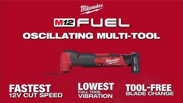 Milwaukee® M12 FUEL™ Oscillating Multi-Tool