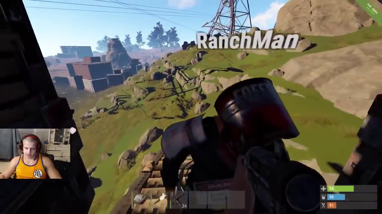 TYLER1 PLAYS RUST WITH GREEKGODX (PART 1) [VOD: Jan 14, 2017]