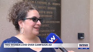2 Naples women upset their photo was used in political newsletter