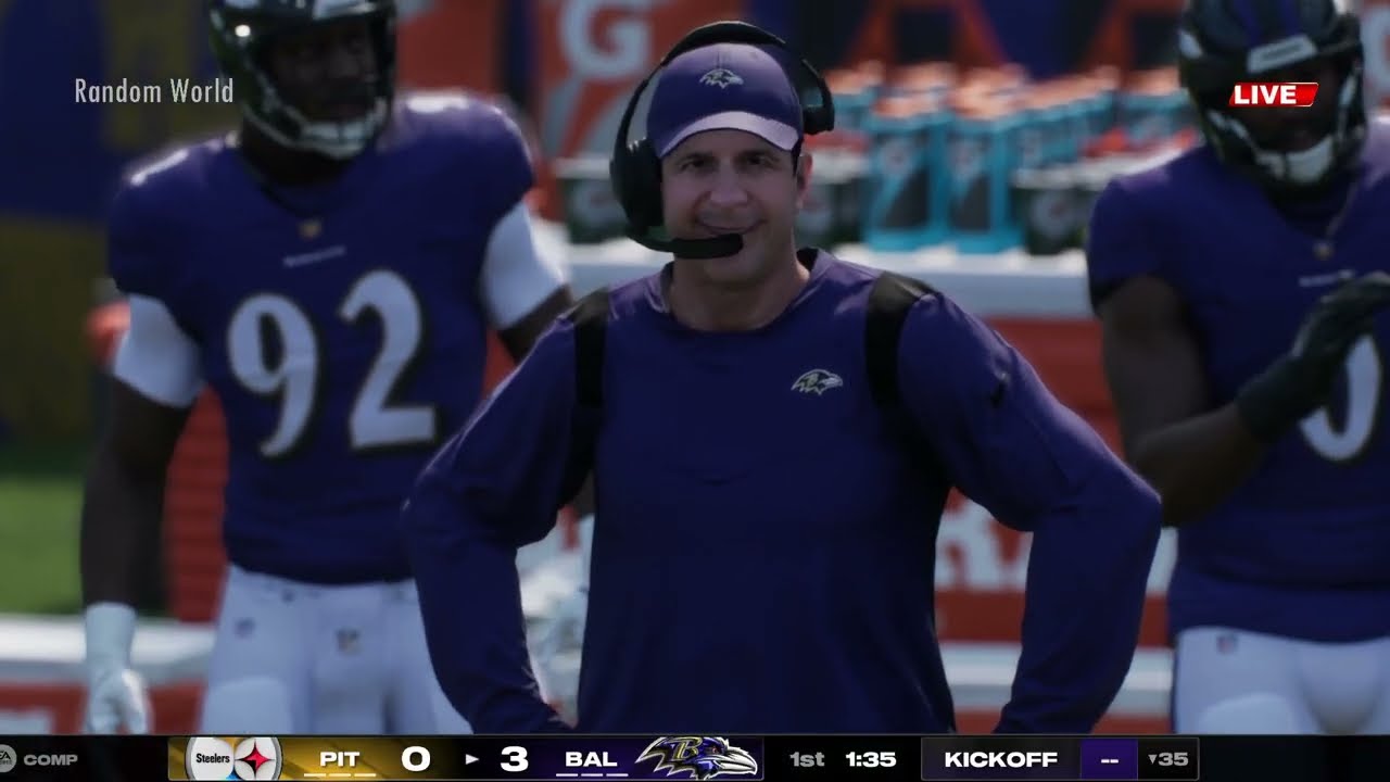 NFL LIVE Pittsburgh Steelers Vs Baltimore Ravens Game Highlights 