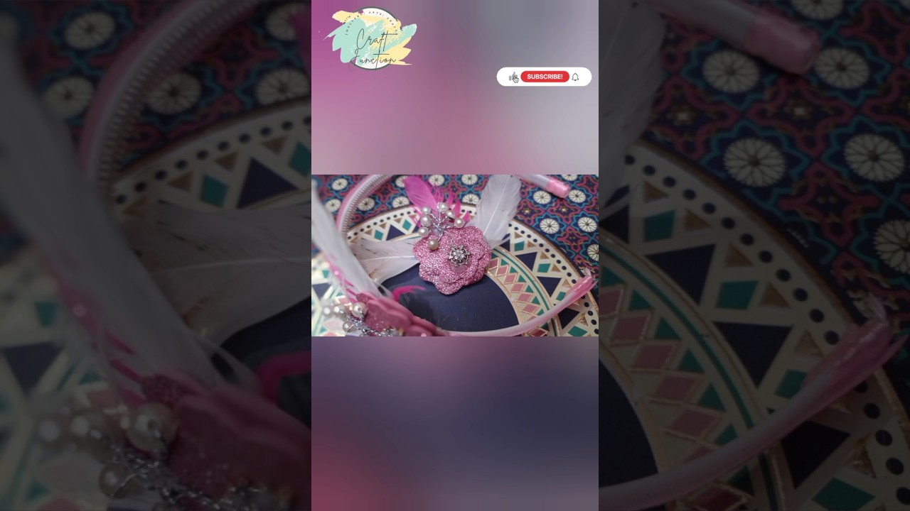 DIY Hairband and hair clip | 