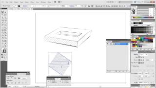 Make hatch marks (hatching) in Illustrator CS5