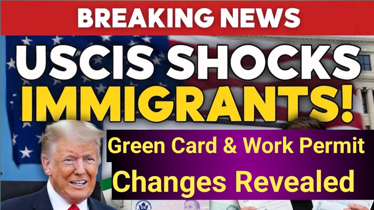 СРОЧНО: USCIS ШОКИРУЕТ иммигрантов — новые грин-карты, визы, EAD и новости о путешествиях (ноябрь...