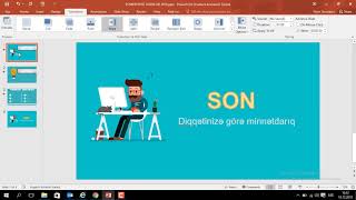 Powerpoint Ders 4 Transitions Menyusu