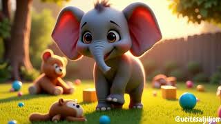 Dečje pesmice sa životinjama | Slonče Ćira #deca #djeca #kidsvideo #disney #decijepesme #animals screenshot 1