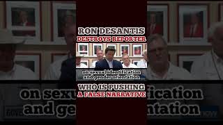 Ron DeSantis DESTROYS Woke Reporter Who Is “Pushing A False Narrative”