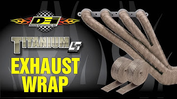 Titanium Exhaust Wrap