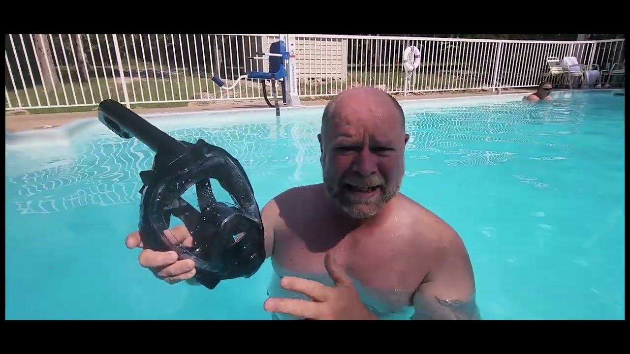Diving Mask Snorkel Review | Full Face Snorkel - YouTube