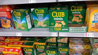 WOW! ASMR! TOUR CRACKERS AISLE NEW AT WALMART! #asmr #amazing #trending #viral #snacks 