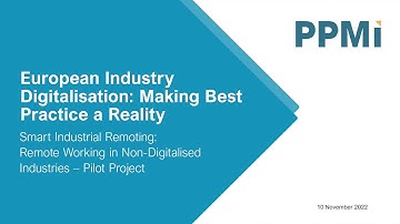 SME Digitalisation: How to Make Best Practice a Reality | Workshop