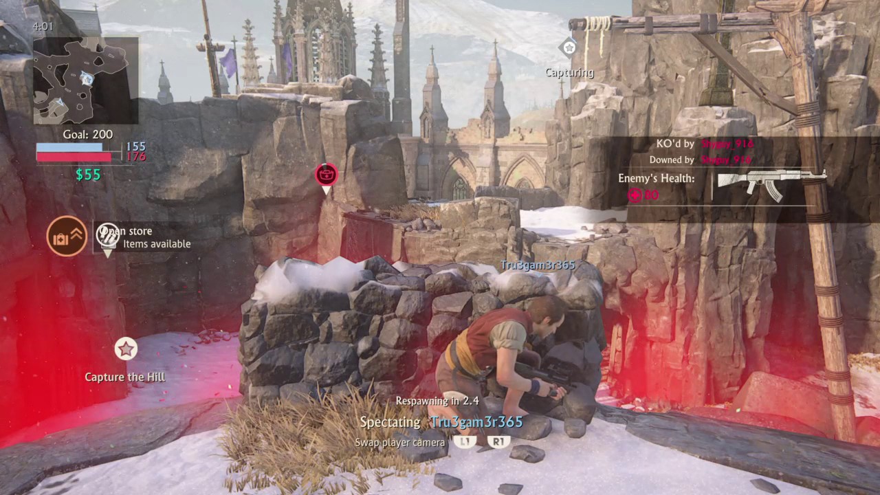 COMEBACK Part 2!! KOTH! Uncharted 4 multiplayer