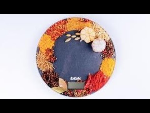 Весы кухонные BBK KS103G черный/оранжевый Весы кухонные BBK KS103G черный/оранжевый