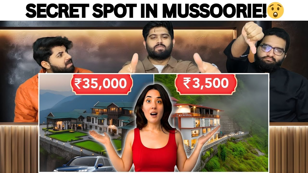 Reaction On Budget vs Luxury Hotel In Mussoorie | Tanya Khanijow | तुलना | Pakistani Reaction 🔥