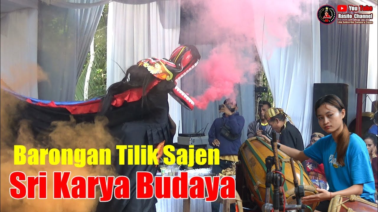 Barongan Tilik Sajen Ebeg SRI KARYA BUDAYA live Kemanjuran Giyanti Rowokele