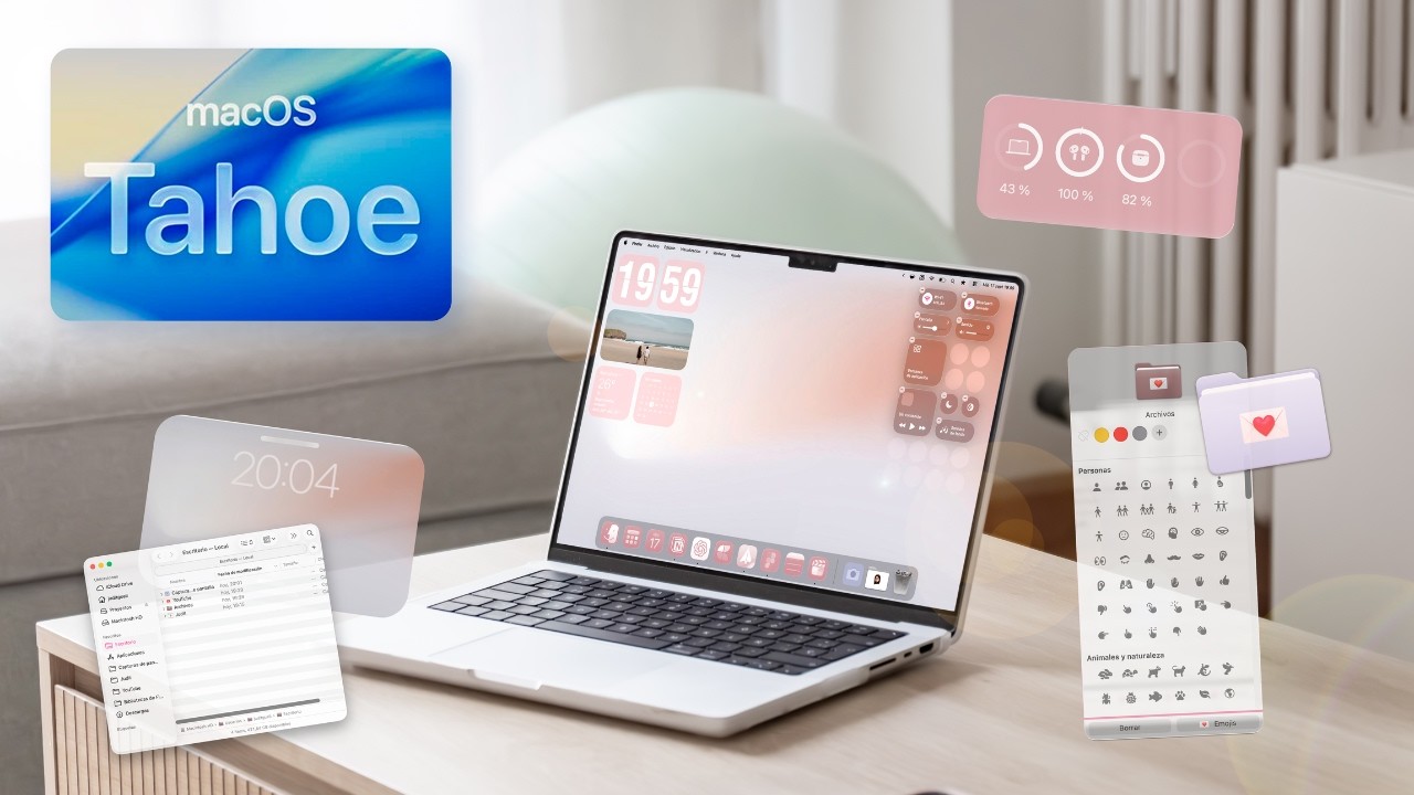 💻 Así he personalizado mi MacBook con macOS Tahoe | Liquid Glass, apps ...