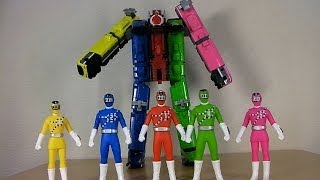 トッキュウジャー、ソフビヒーロー１０個入り開封 premium stuff power rangers