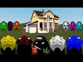 Angry Munci Family And Selene Delgado Family  Vs House In Garry's Mod(Part12)