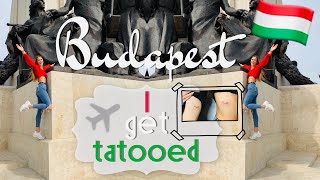 Budapest #VLOG - Ich lasse mich tätowieren 😱 || Bianca Own