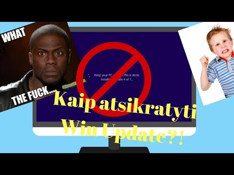 Video: Kaip Išjungti „Windows 10“naujinimus