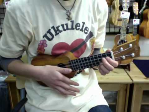 five foot two on kala pocket uke curly koa mini ukulele ウクレレ