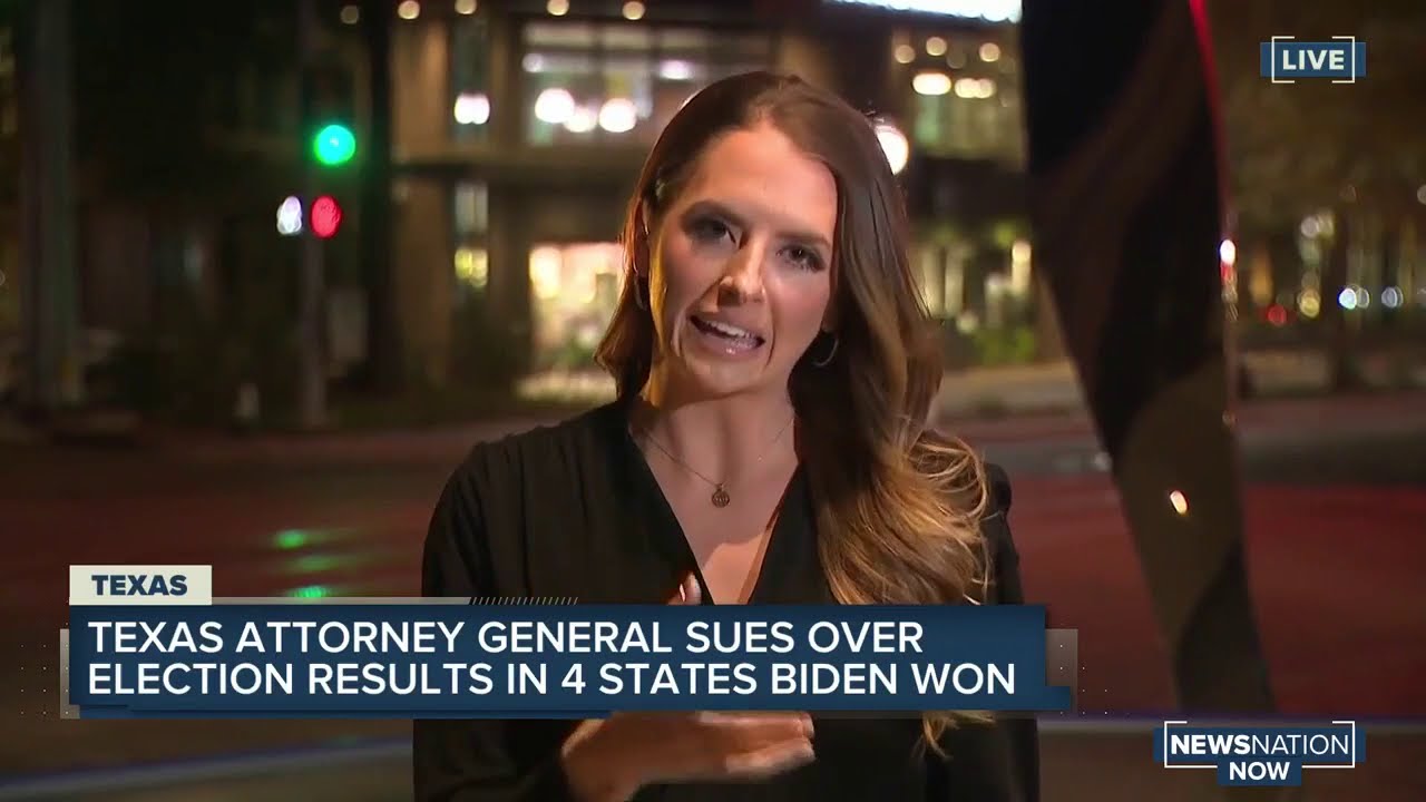 Texas Attorney General lawsuit sues over election results in 4 states