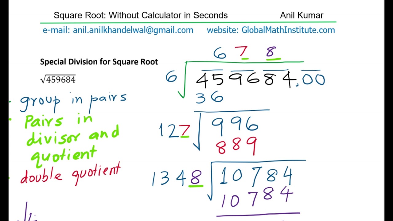 how-to-find-square-root-without-calculator-in-seconds-using-special