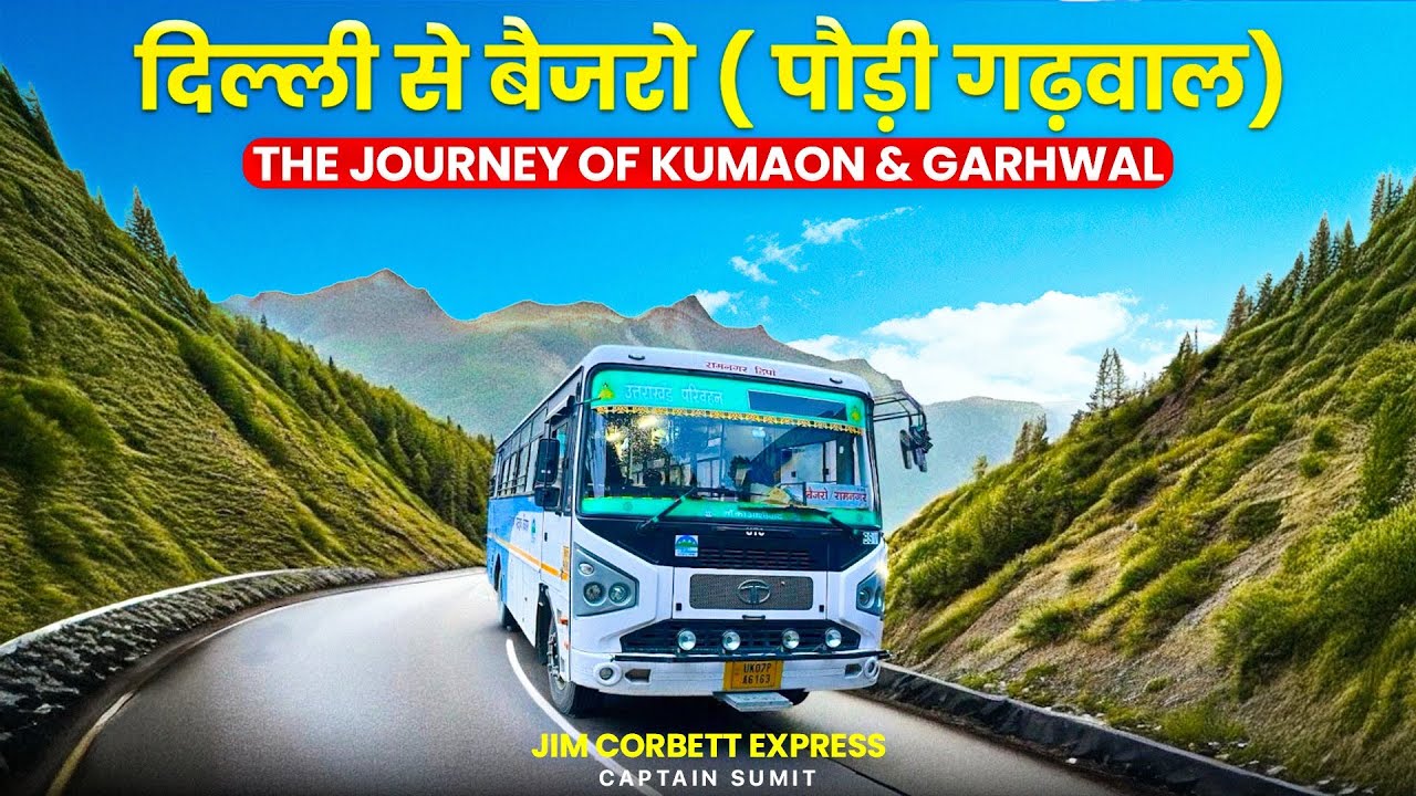 Delhi to Baijro Epic Journey | Adventure Through Uttarakhand Hills 