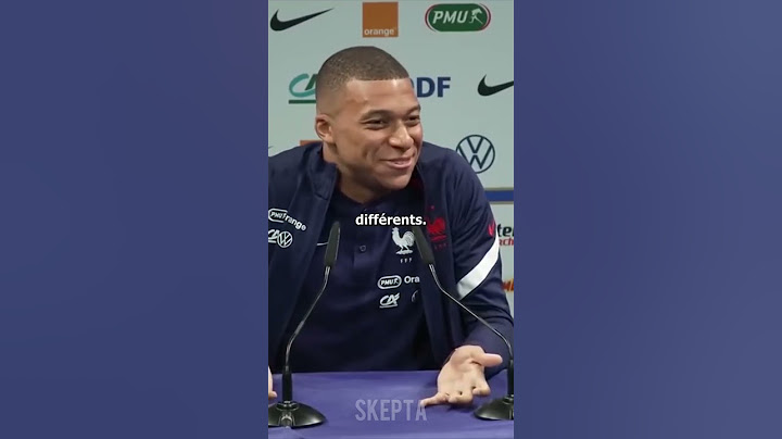 Mbappé recadre un journaliste