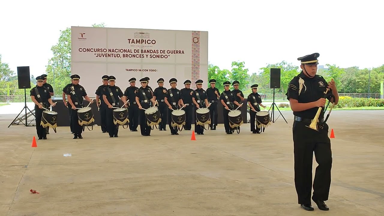 Banda de guerra Lobos CETis 109 3er Lugar  Juventud Bronces y Sonido 2025