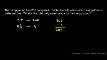 Prealgebra 1.5k - Multiplication and Estimating