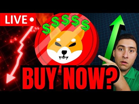 SHIBA INU COIN CRASH OVER LIVE!?🔴BUY CRYPTO NOW?