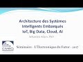 Architecture des systmes intelligents embarqus  iot big data cloud ai