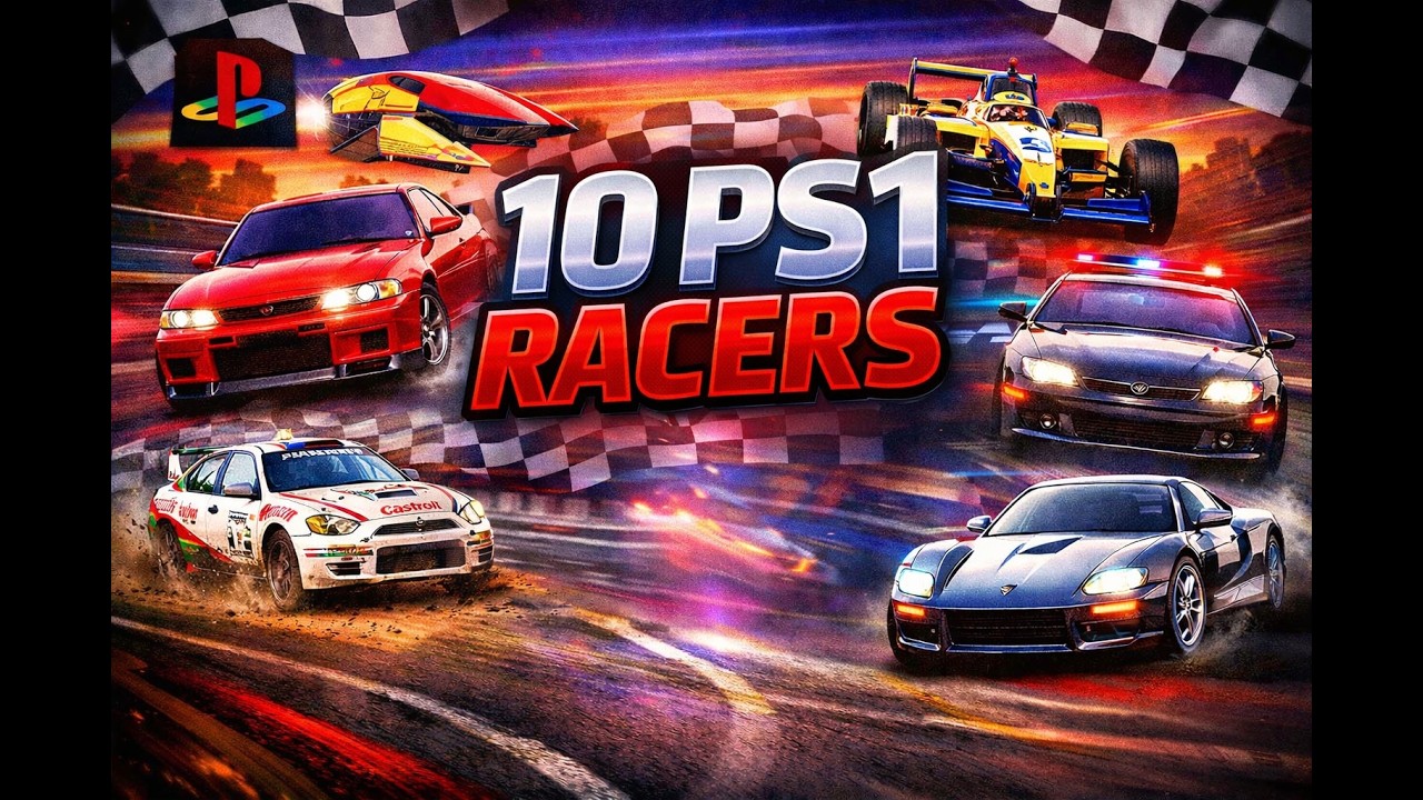 Merlin Racing Ps1 10 PS1 Racing Games That Defined a Generation - YouTube