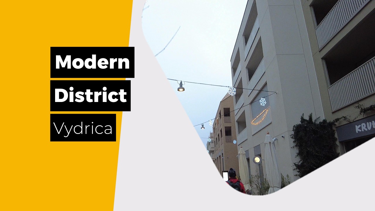 Vydrica Under the Castle✈️Modern District in Bratislava✈️Products Explorer YouTube channel