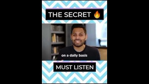 THE SECRET🔥🔥JAY SHETTY | MOTIVATIONAL  VIDEO | #shorts