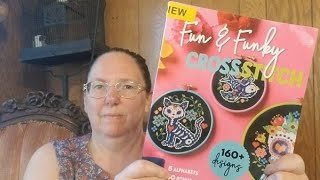 Fun & Funky Crossstitch Flip Through and Review -- Designs by Emma Congdon,  Durene Jones & More