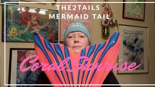THE2TAILS CORAL SUNRISE MERMAID TAIL UNBOXING by The Treasure Cave 116 views 5 years ago 8 minutes, 23 seconds
