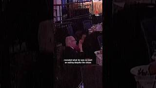 Man who went viral for calmly eating during White House dinner shooting reveals what he was eating