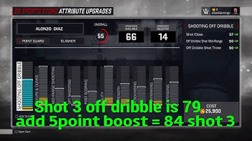 Nba 2k17 full attribute upgrade caps for a 6