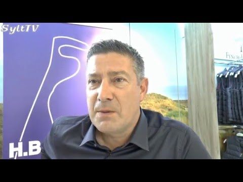 Joachim Llambi zu Gast im Modehaus H.B. Jensen in Westerland